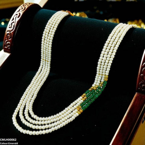 CMLH00062 FRN Pearl Layered Mala - CMLH
