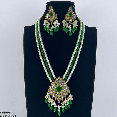 KMLH024 SDQ Kundan Maala Set - KMLH