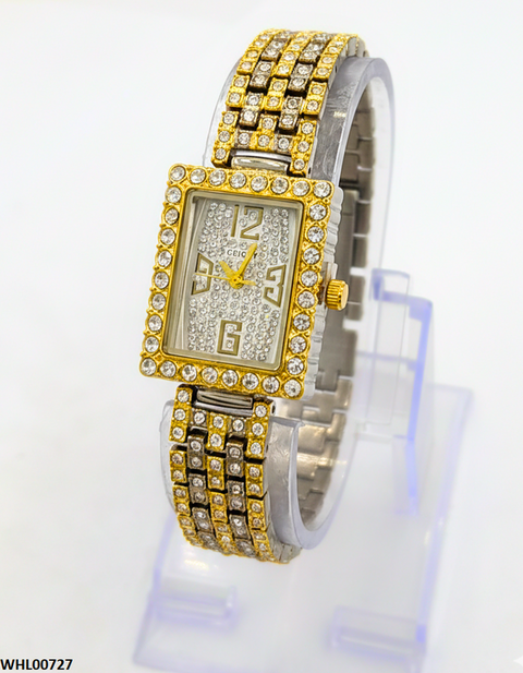 WHL00727 HWR Rectangle Dial Women's Watch - WHL
