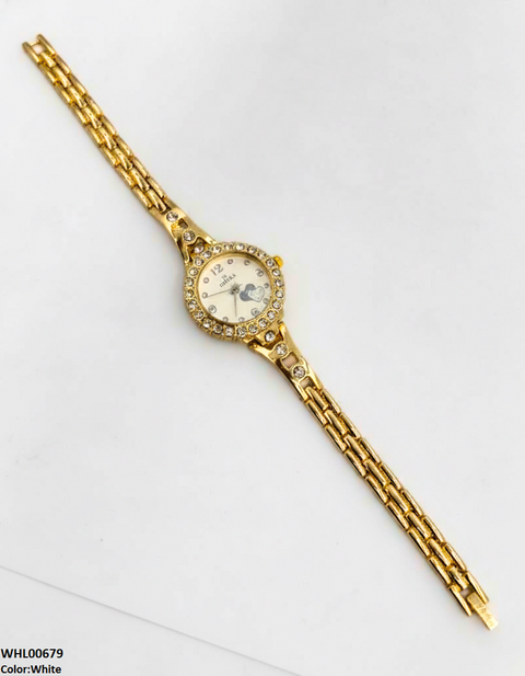 WHL00679 ZWA Round Heart Dial Women's Watch - WHL