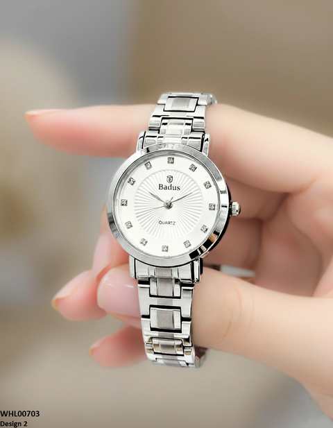 WHL00703 ZWA Round Stone Dial Women's Watch - WHL