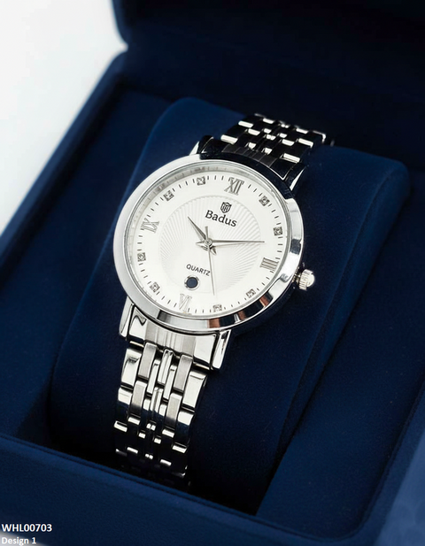 WHL00703 ZWA Round Stone Dial Women's Watch - WHL
