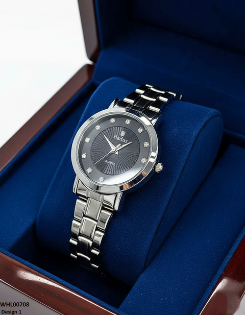 WHL00708 ZWA Round Stone Dial Women's Watch - WHL