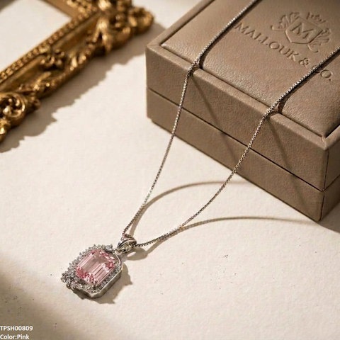 TPSH00809 MSJ Leaf/Square Pendant - TPSH