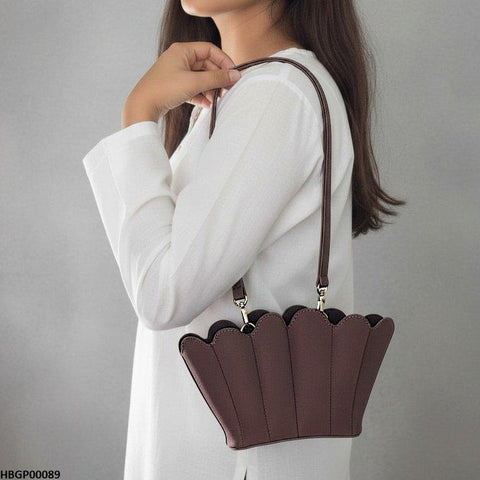 HBGP00089 Velvet Shell Ladies Handbag - HBGP