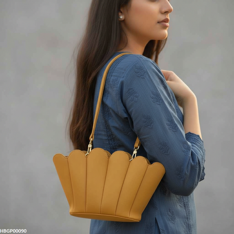 HBGP00090 Velvet Shell Ladies Handbag - HBGP