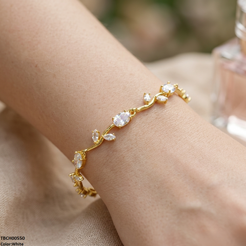 TBCH00550 MSJ Tulip Leaf Bracelet - TBCH