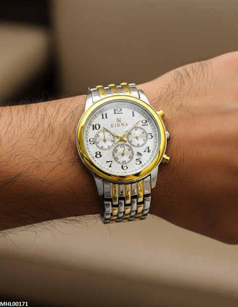 MHL00171 IWA Round Analog Dial Men's Watch - MHL