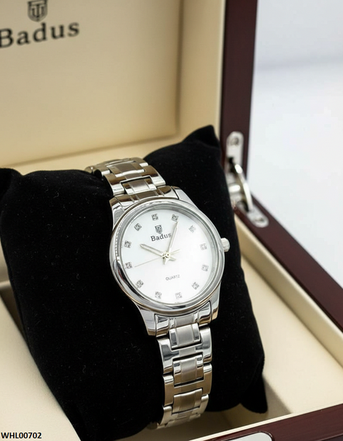 WHL00702 ZWA Round Stone Dial Women's Watch - WHL