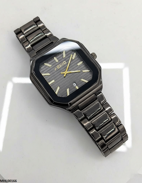 MHL00166 HWR Square Black Dial Men's Watch - MHL