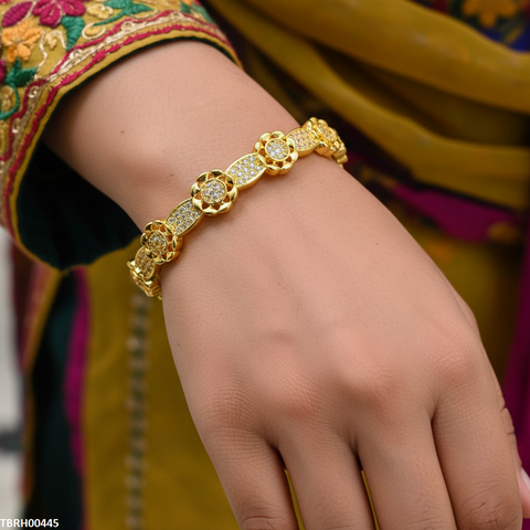 TBRH00445 GXN Flower Bracelet Openable - TBRH