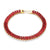 TBCH300 REP Red Baguette Hand Bracelet Openable