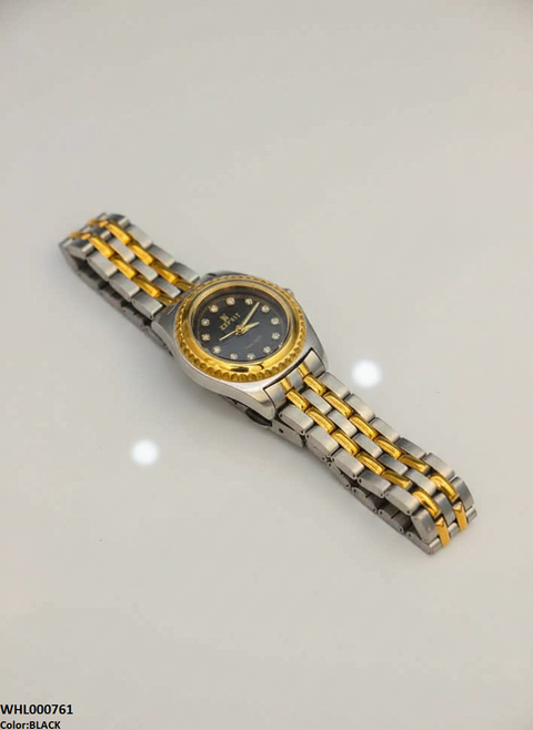 WHL00761 IWA Round Stone Dial Women's Watch - WHL