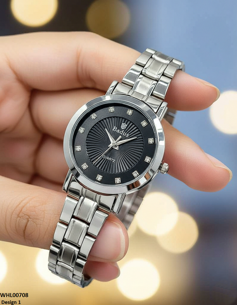 WHL00708 ZWA Round Stone Dial Women's Watch - WHL