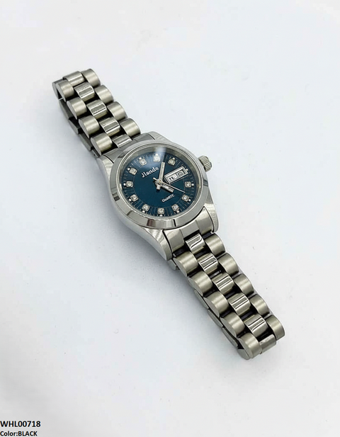 WHL00718 HWR Round Stone Dial Women's Watch - WHL