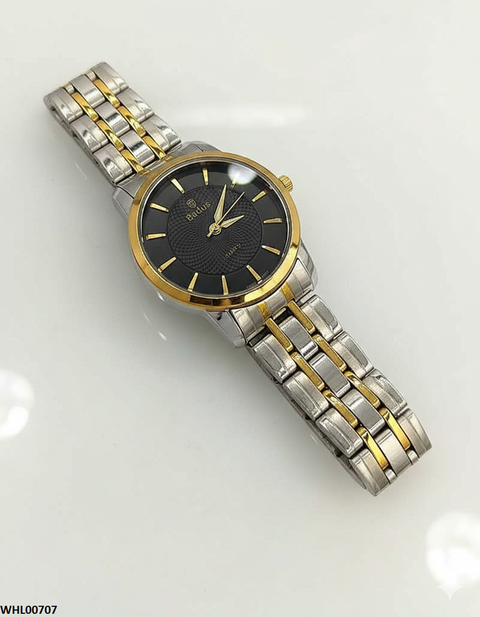 WHL00707 ZWA Round Black Dial Women's Watch - WHL