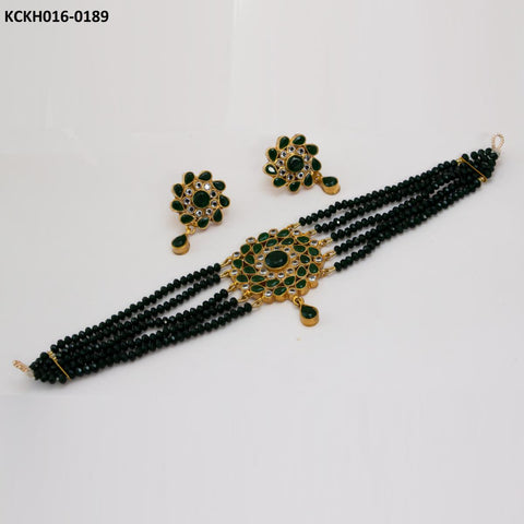 KCKH016 SDQ Kundan Choker Set - KCKH