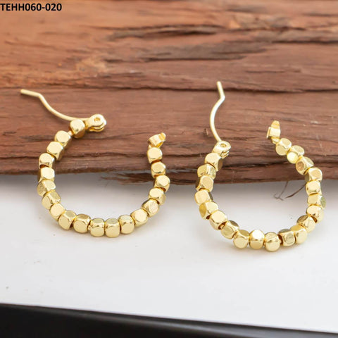 TEHH060 JUN Imp Ear Hoops Pair - TEHH