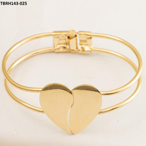 TBRH143 SGC Heart Openable Bracelet - TBRH