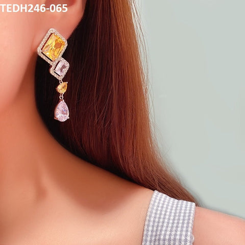 TEDH246 QWH Imp Earrings - TEDH