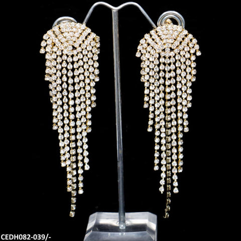 CEDH082 SIQ Octopus Tassel Earrings Pair - CEDH