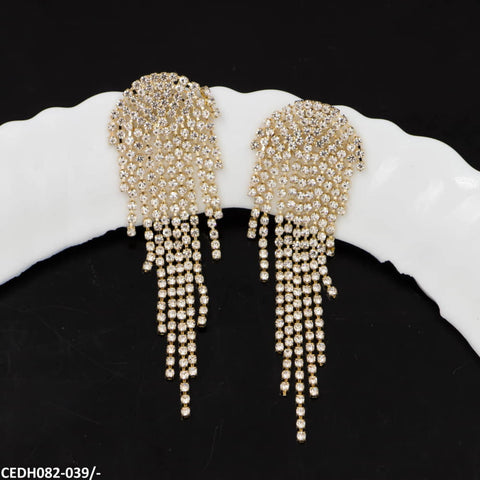 CEDH082 SIQ Octopus Tassel Earrings Pair - CEDH