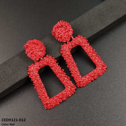 CEDH121 LQP Teardrop Earrings Pair - CEDH