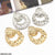 CEDH191 LYB Round Dangles Earrings - CEDH