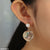 CEDH205 NMG Multi Round Pearl Drop Earrings