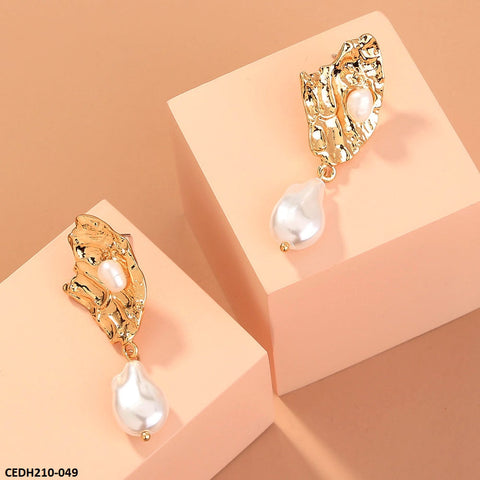 CEDH210 NMG Beads Drop Earrings Pair - CEDH