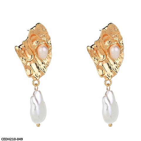 CEDH210 NMG Beads Drop Earrings Pair - CEDH