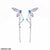 CEDH237 SYB Wing's Tassels Drop Earrings Pair