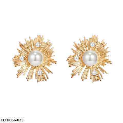 Enhance your look with these stunning CETH056 SIQ Imp Pearl Tops Pair from TJ Wholesale Pakistan. Made with beautiful faux pearls and designed as fashion jewelry, these tops are a stylish addition to any outfit. Elevate your fashion game and express yourself with these elegant fashion accessories.