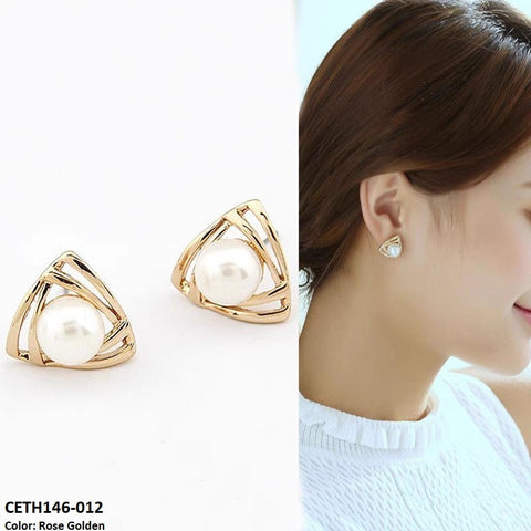 CETH146 QWN Pearl Triangle Tops Pair - CETH