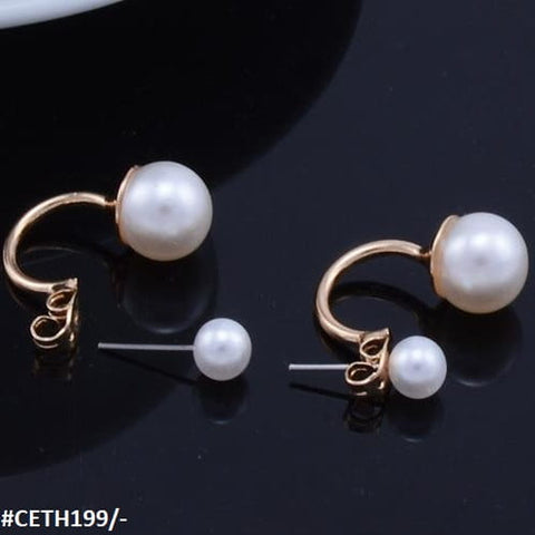 CETH199 SGC Pearl Stud Tops Pair - CETH