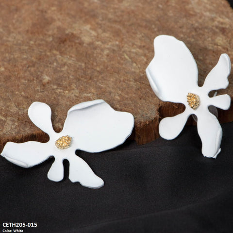 CETH205 LQP Flower Stud tops Tops Pair - CETH