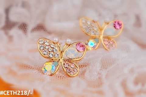 CETH218 LQP Butterfly Sterling Tops Pair - CETH