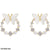 CETH345 SYB Butterfly Pearl Stud Tops Pair - CETH