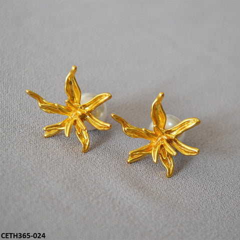 CETH365 ZLX Trendy Flower Peral Tops Pair - CETH