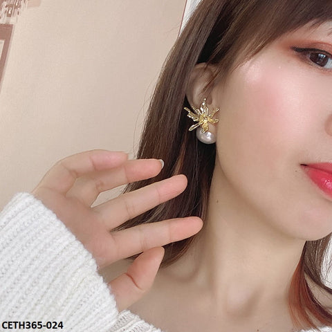 CETH365 ZLX Trendy Flower Peral Tops Pair - CETH