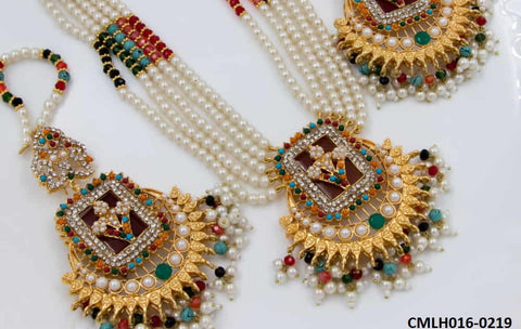 CMLH016 OAK Gole Chorsi Mala Set - CMLH