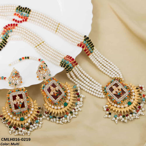 CMLH016 OAK Gole Chorsi Mala Set - CMLH