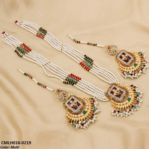 CMLH016 OAK Gole Chorsi Mala Set - CMLH