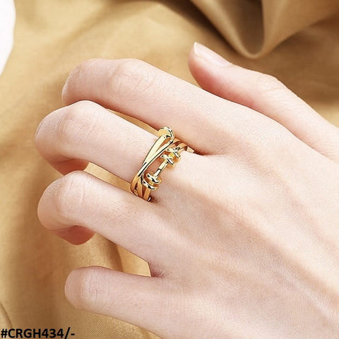 CRGH434 SZL X-Shape Adjustable Ring - CRGH