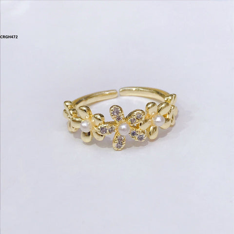 CRGH472 DYS Flower Ring - CRGH