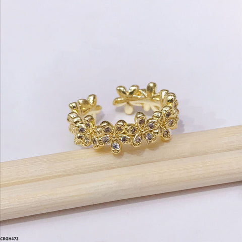 CRGH472 DYS Flower Ring - CRGH