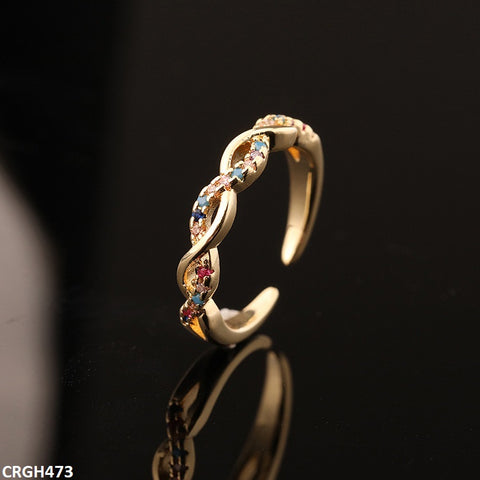 CRGH473 DYS Zigzag Ring - CRGH