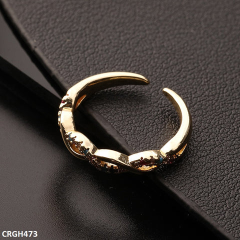CRGH473 DYS Zigzag Ring - CRGH