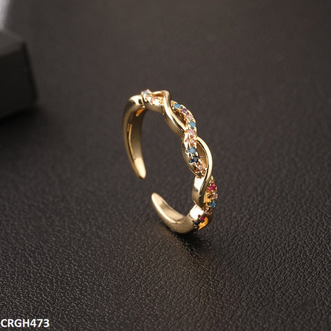 CRGH473 DYS Zigzag Ring - CRGH