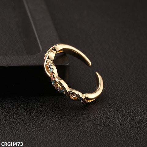 CRGH473 DYS Zigzag Ring - CRGH